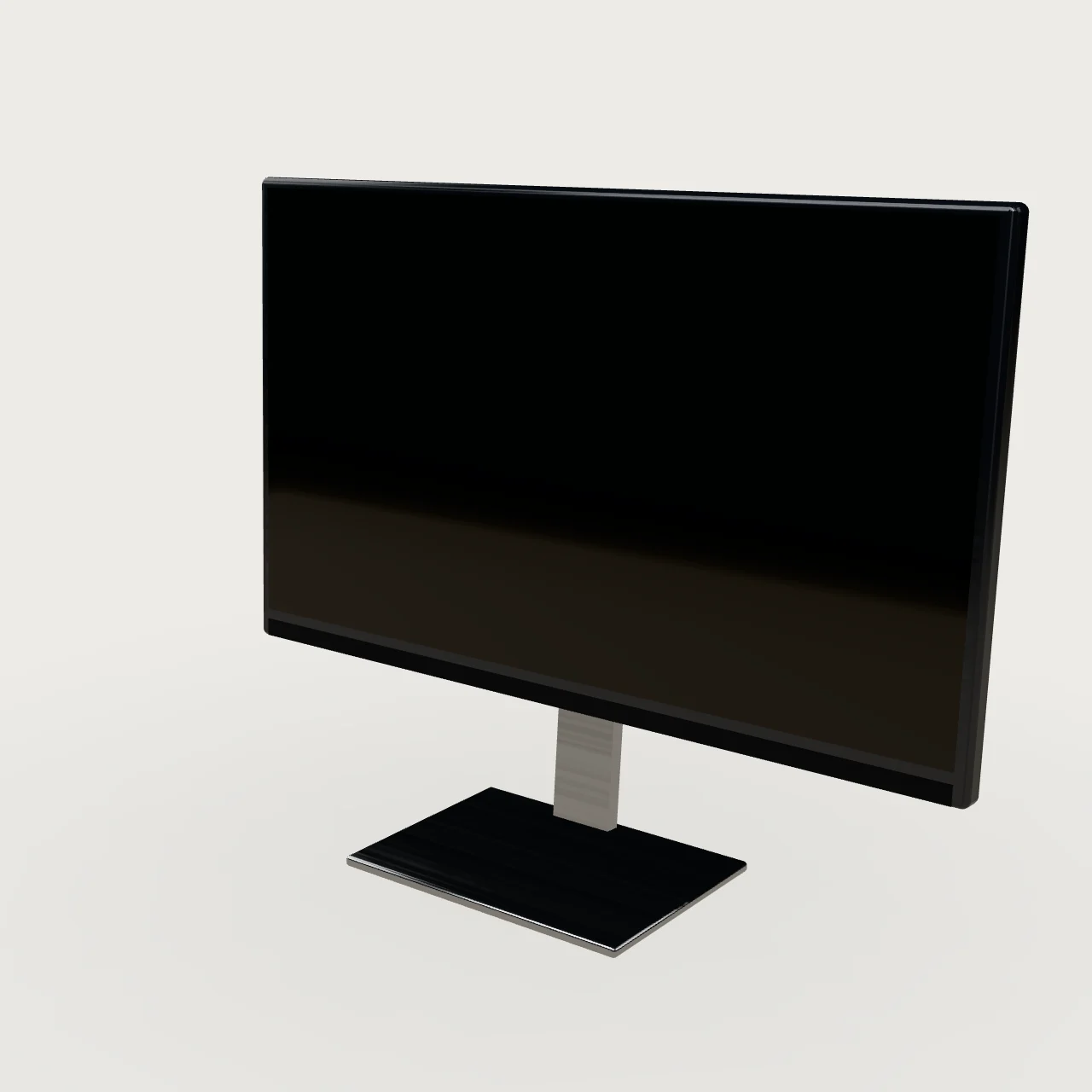 4K Monitor — 3D model