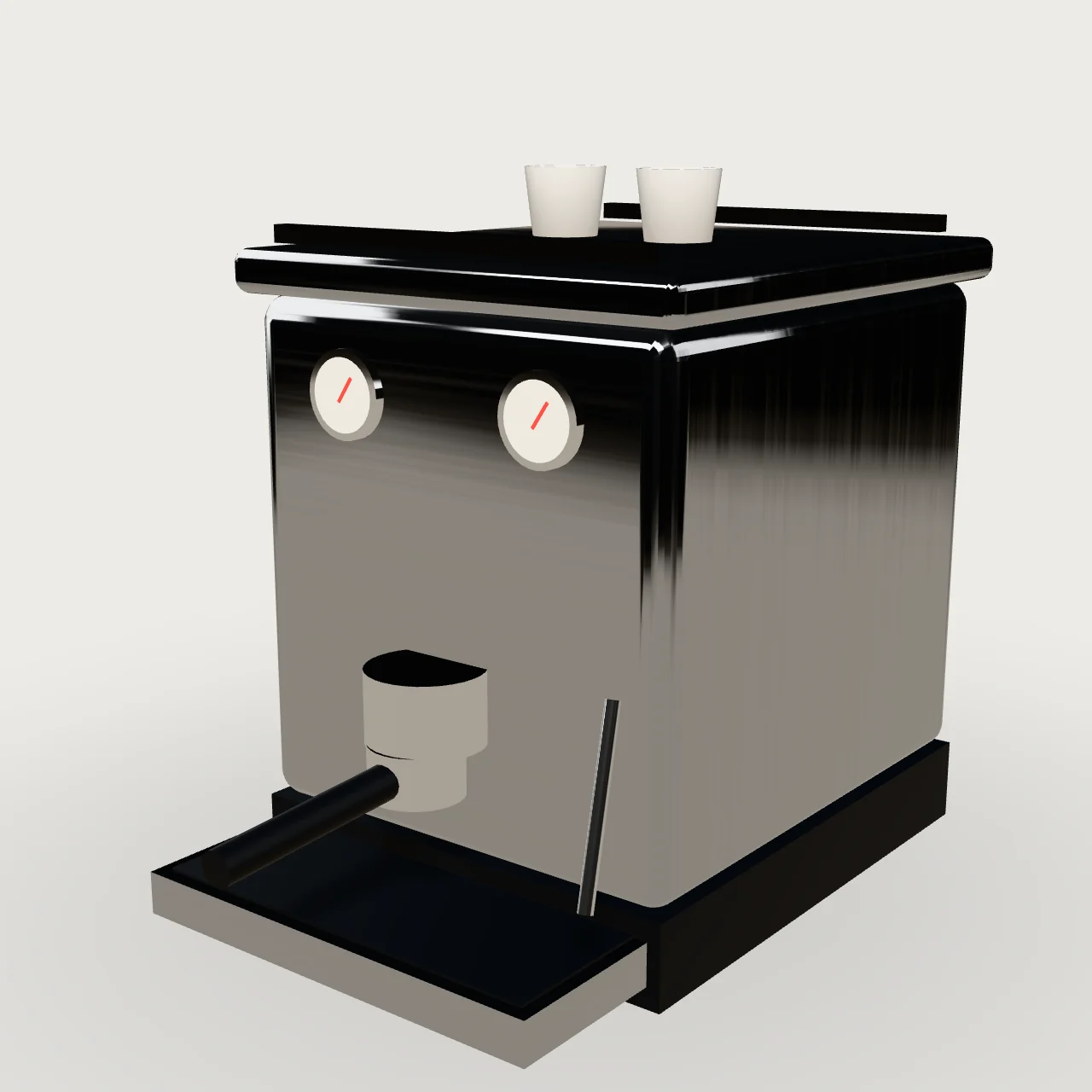 Coffee Machine — 3D model