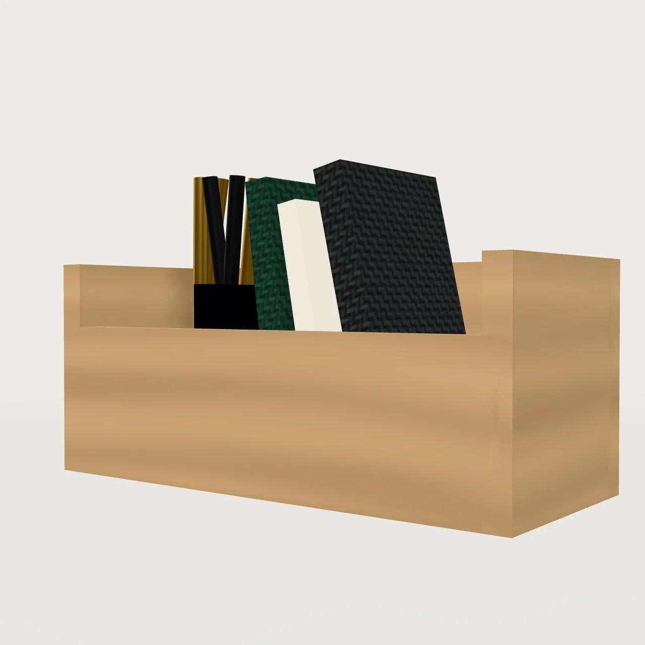 Desk Organizer — 3D model
