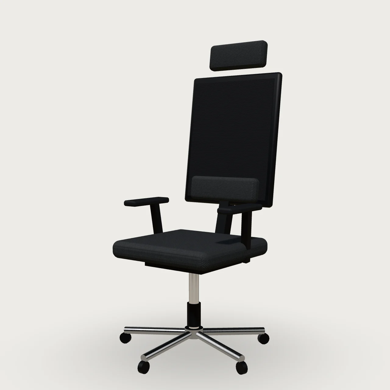 Ergonomic Chair — 3D model