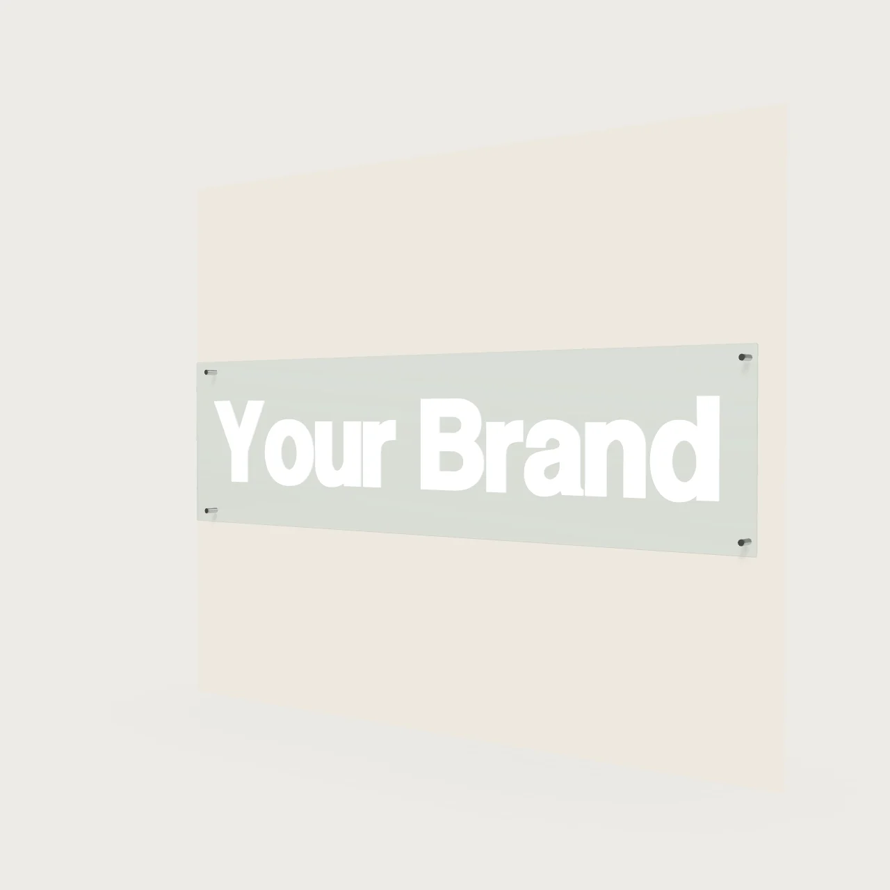 Neon Wall Sign — 3D model