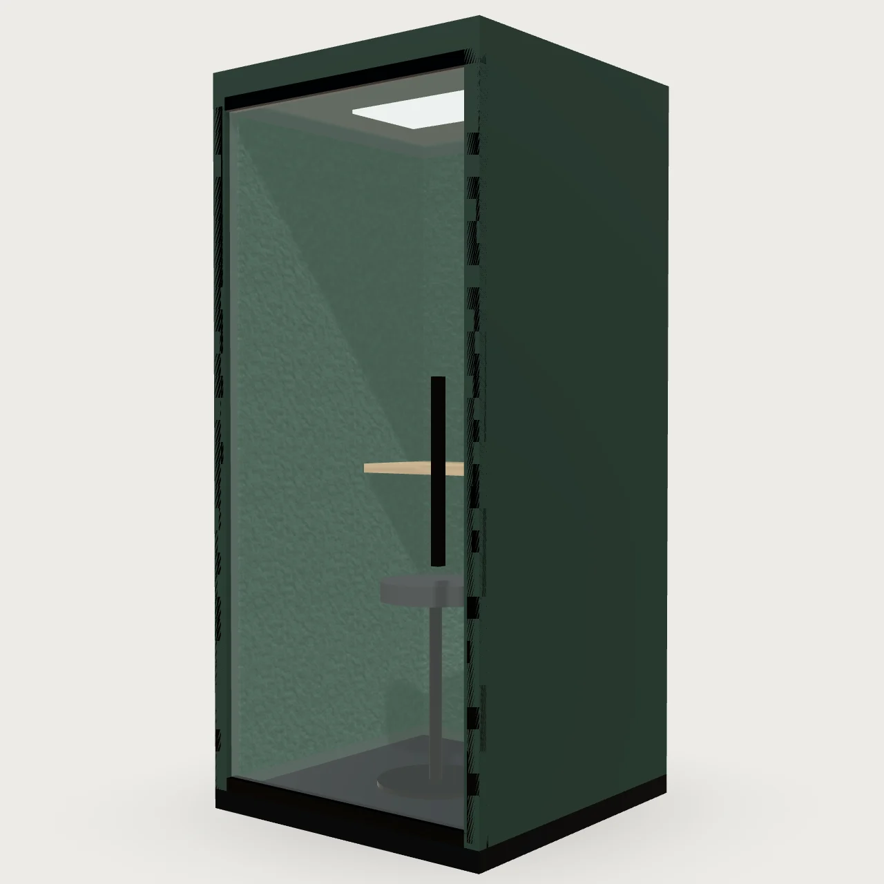 Phone Booth — 3D model