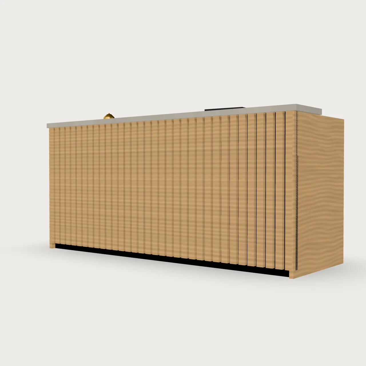 Reception Counter — 3D model
