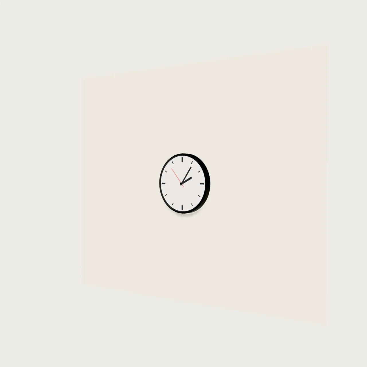 Wall Clock — 3D model